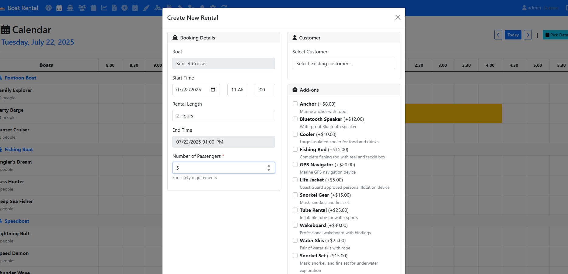 Online Booking